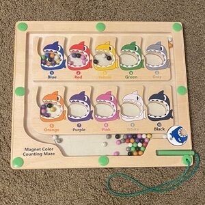 Magnet Color Counting Maze for Kids